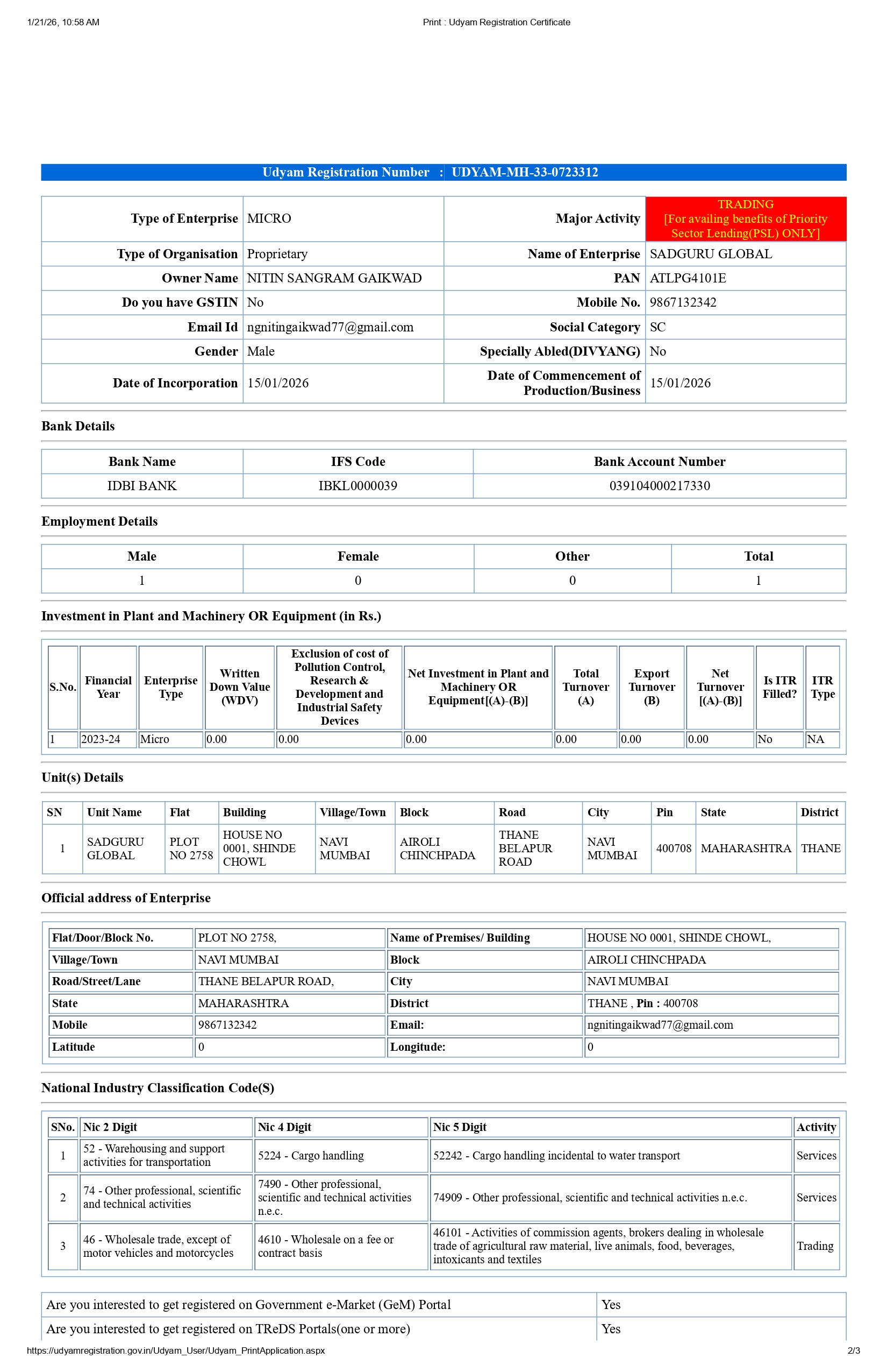 SADGURU GLOBAL_ Udyam Registration Certificate_page-0002